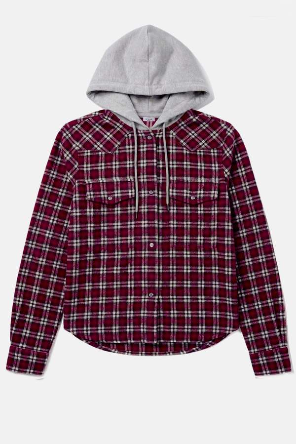 The Tile Club Brenda Brushed Flannel Shirt
