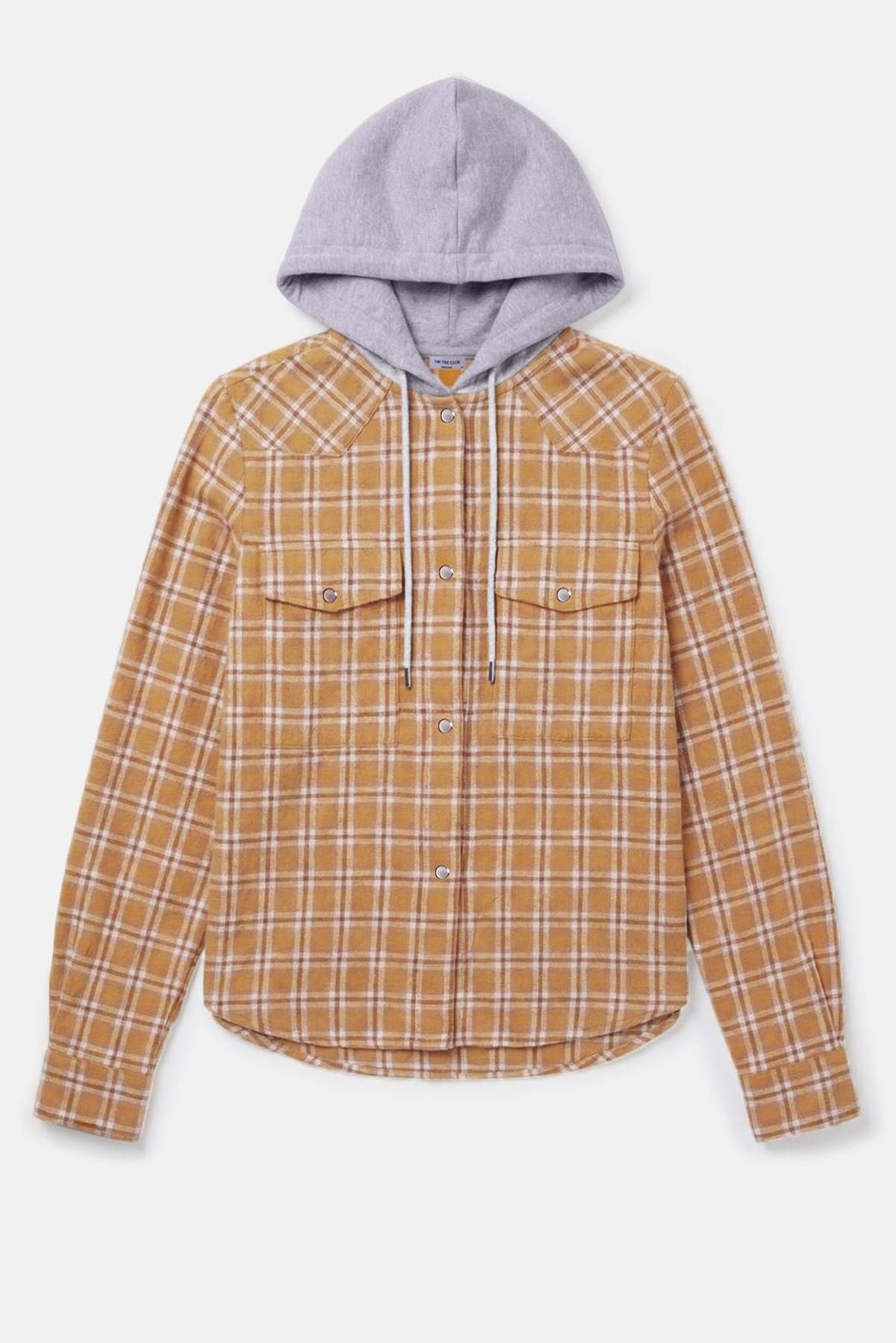 The Tile Club Brenda Brushed Flannel Shirt - Image 1 of 5