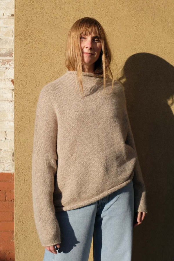 Lauren Manoogian Askew Pullover Sweater - Oatmeal