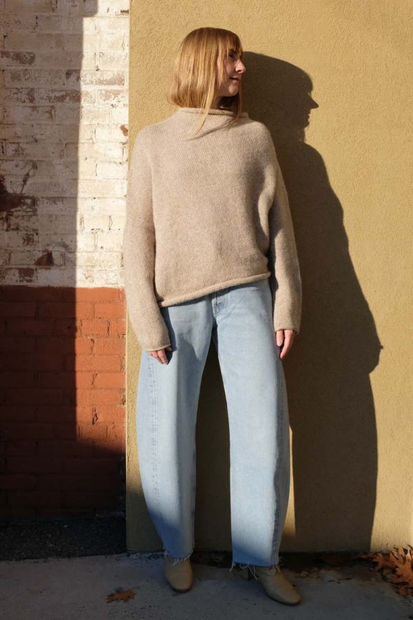 Lauren Manoogian Askew Pullover Sweater - Oatmeal