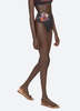 Sea NY Viktoria Print High Waisted Bikini Bottom - Thumbnail 5