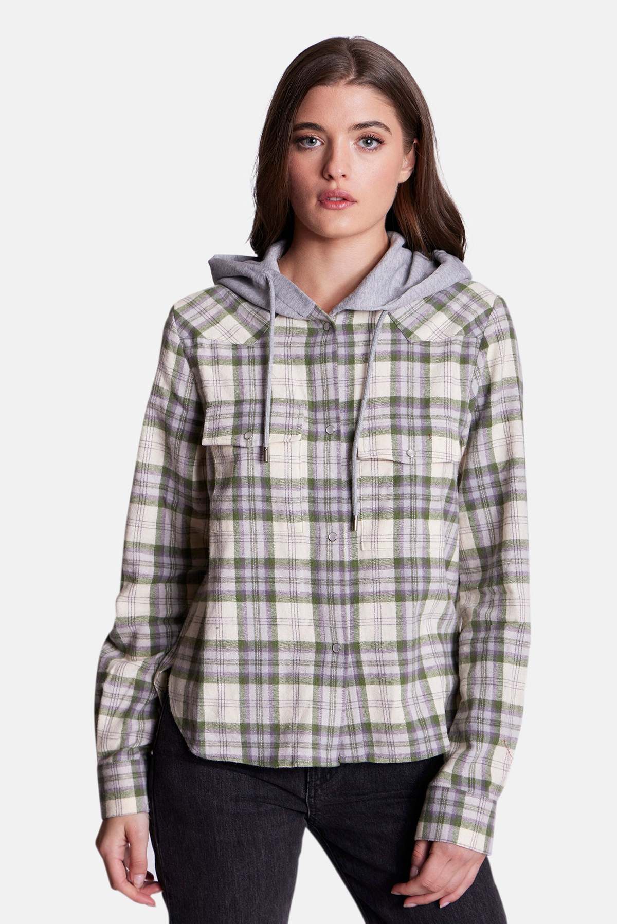 The Tile Club Brenda Flannel Shirt - Image 2 of 4