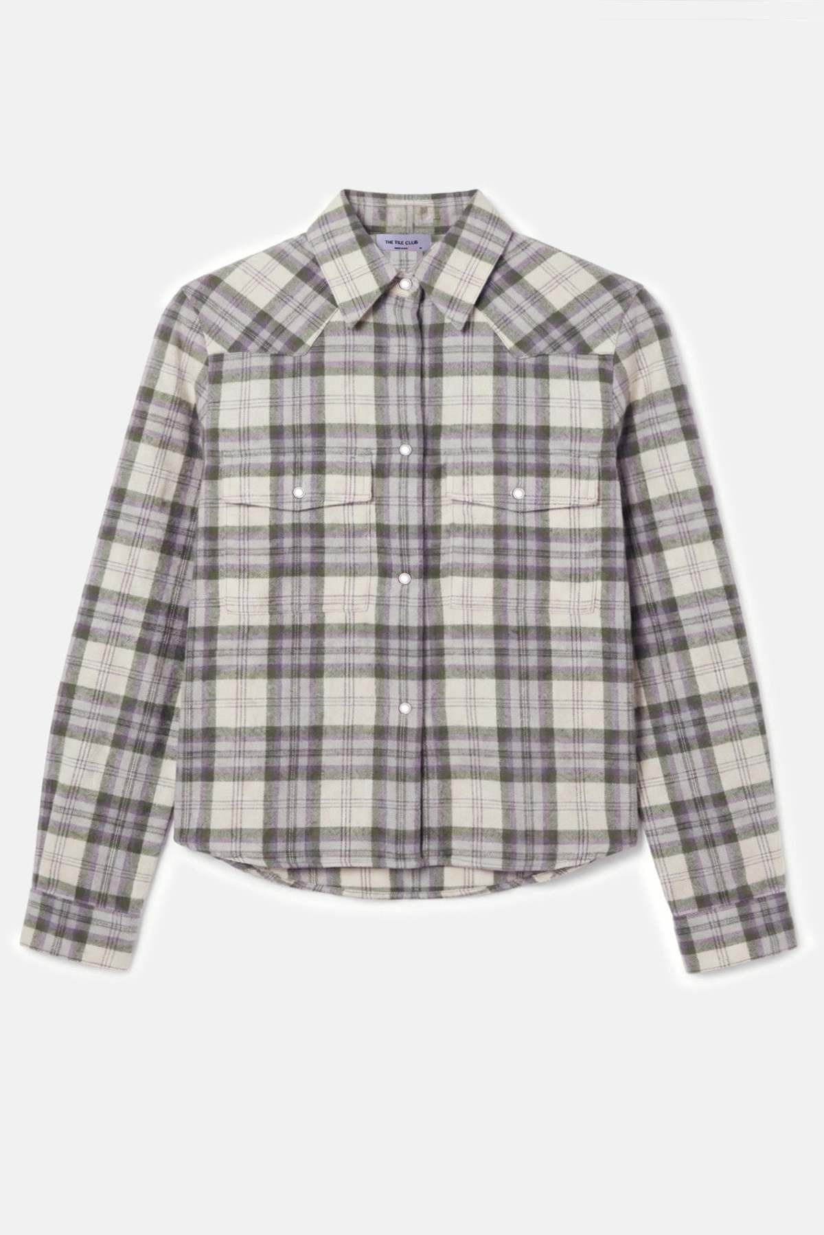 The Tile Club Kelly Flannel Shirt - Image 1 of 6
