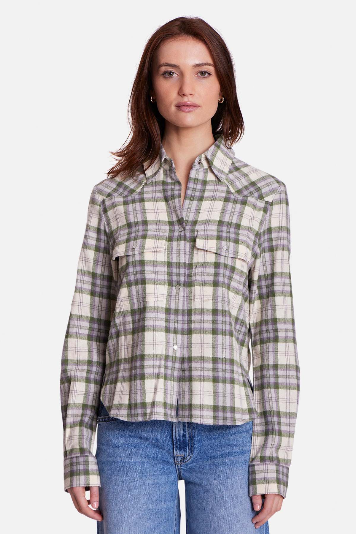 The Tile Club Kelly Flannel Shirt - Image 2 of 6