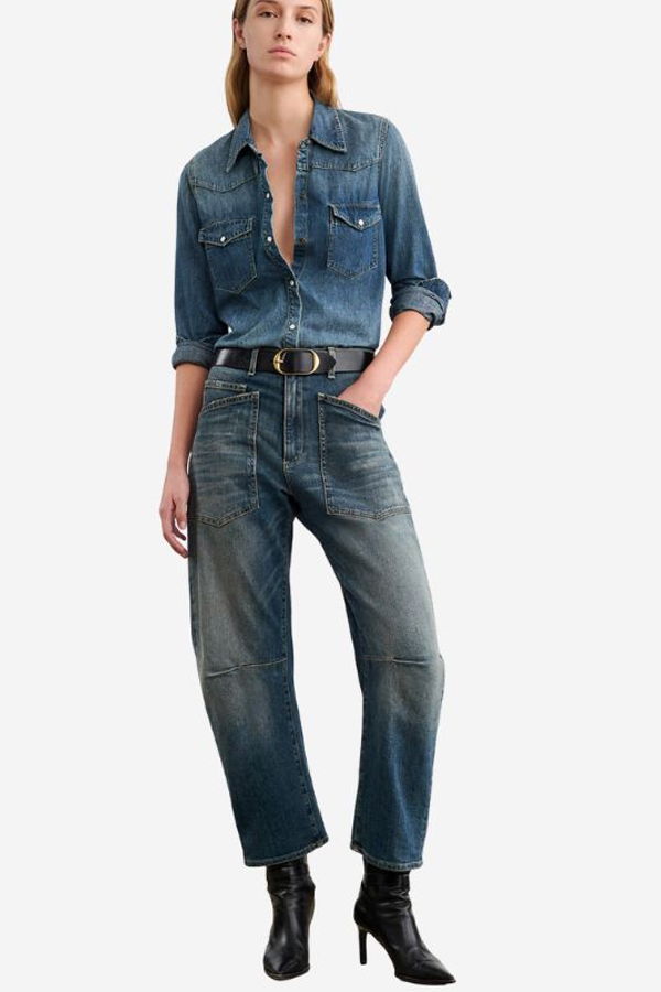 Nili Lotan Shon Jean Jeans - Classic Wash
