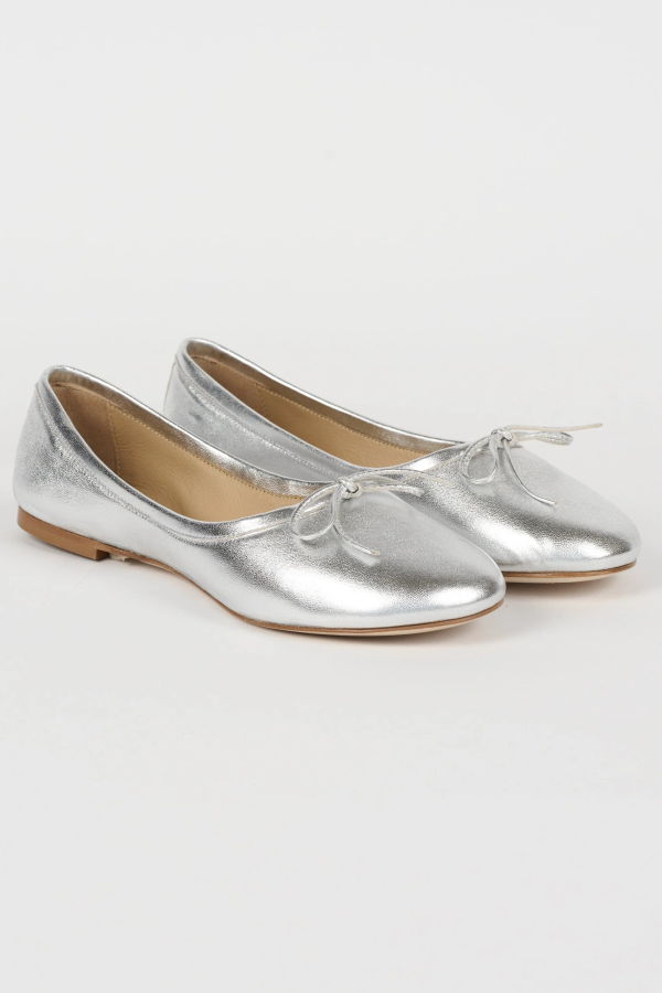 Jamie Haller The Ballet Slipper - Silver