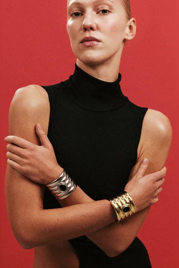 Heaven Mayhem Clarke Cuff Bracelet - Gold