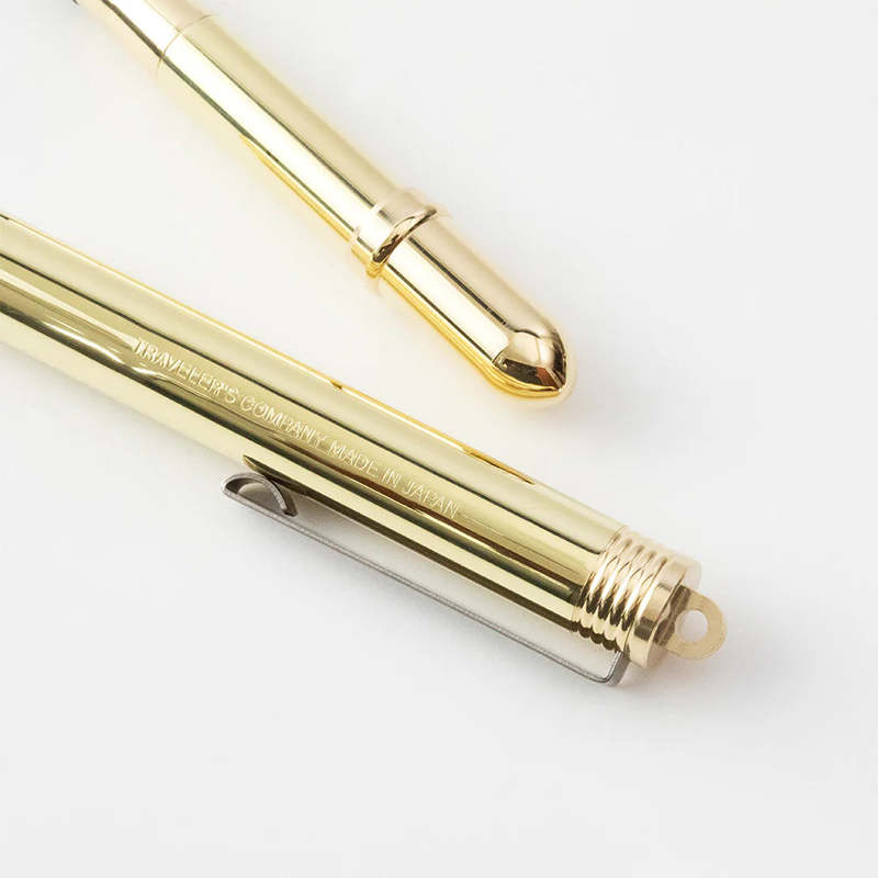 TRAVELER'S COMPANY Brass Fountain Pen