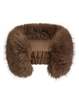 Cynthia Rowley Faux Fur Headband - Brown - Thumbnail 2