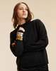 Cynthia Rowley Metallic Knit Crewneck Sweater - Black - Thumbnail 4