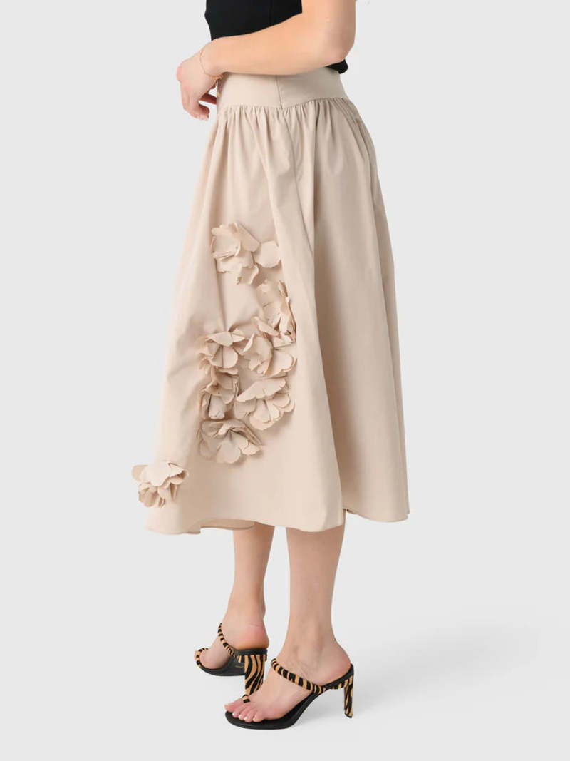 Kika Vargas Paula Skirt - Ivory