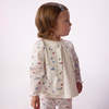 KIDS Petit Bateau Baby Cardigan - White - Thumbnail 4