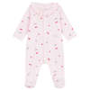 KIDS Petit Bateau Baby Collared Pyjamas - Pink - Thumbnail 1