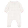KIDS Petit Bateau Baby Collared Pyjamas - White - Thumbnail 2