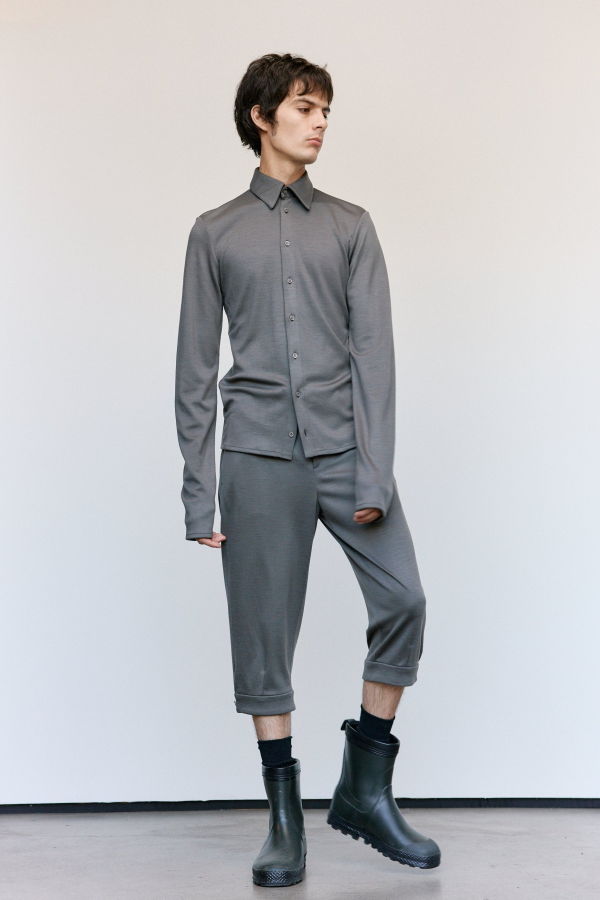 Rier Camoscio Intelrock Wool Polar Shirt