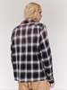 Taiga Takahashi LOT.101 Bleached Gray Plaid Open Collar Shirt - Thumbnail 4