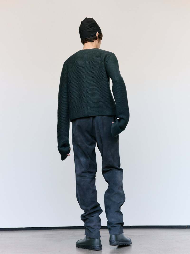 Rier Plombe Wool Links-Links Cardigan