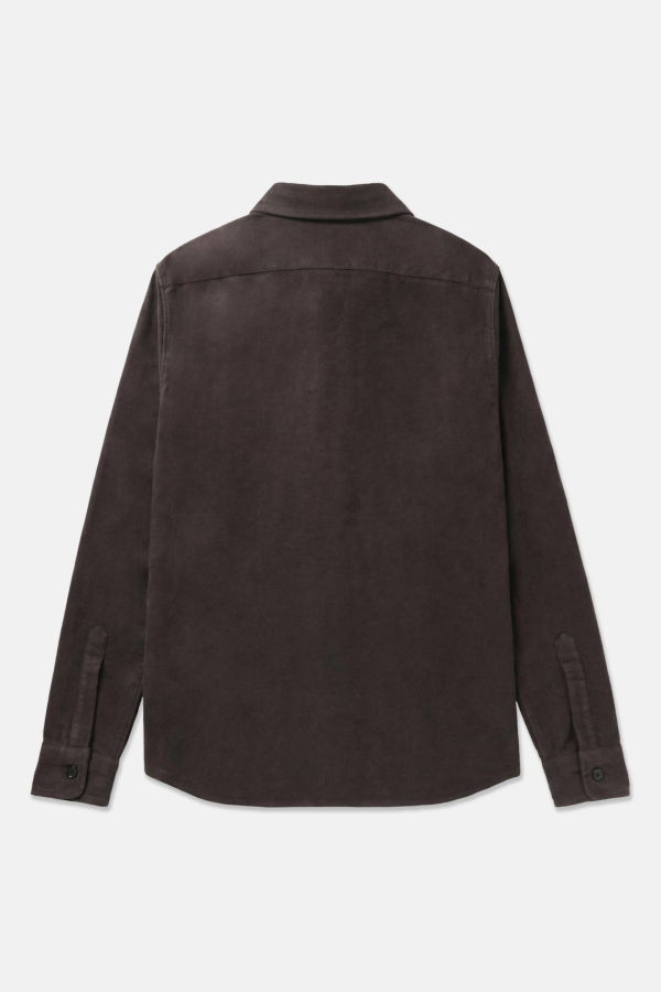 Aspesi Heavy Twill Overshirt Shirt - Brown