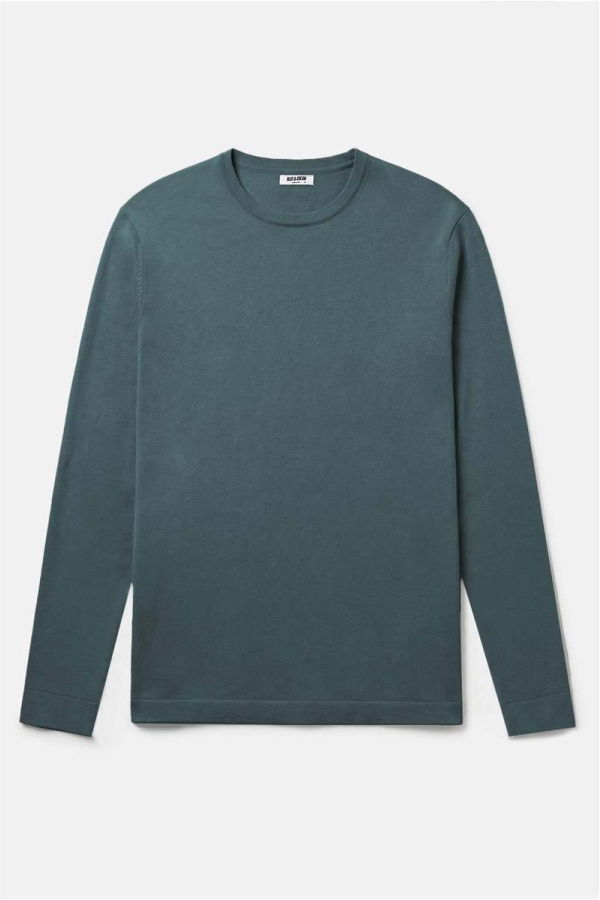 Blue&Cream Reade Long Sleeve Tee - Coastal Pine