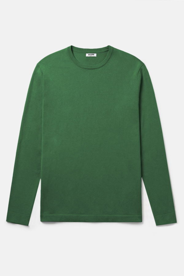 Blue&Cream Reade Light Weight Crewneck - Woodland