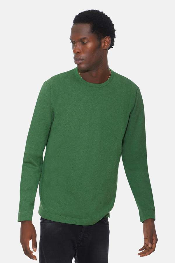 Blue&Cream Reade Light Weight Crewneck - Woodland