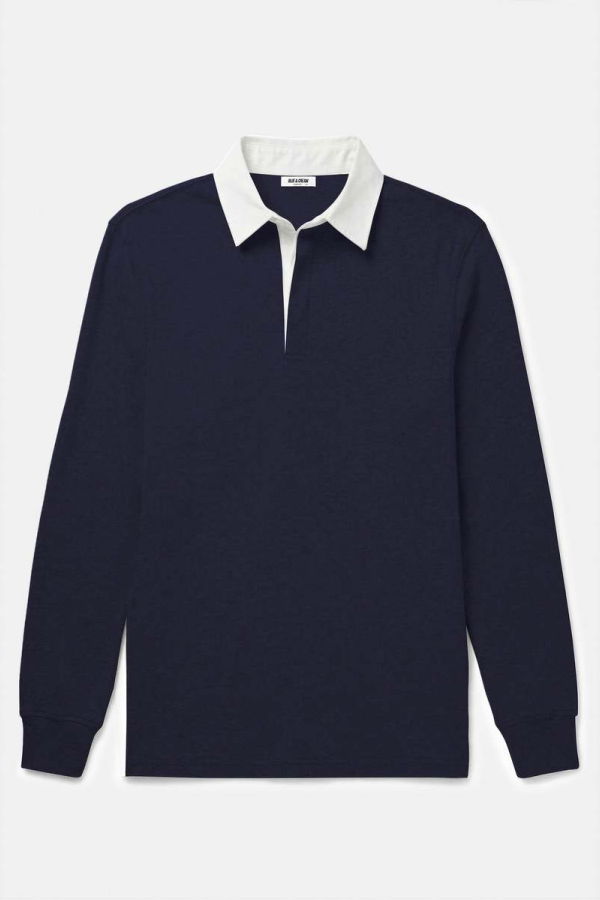 Blue&Cream The Maseo Soft Rugby Rugby Shirt