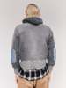 Taiga Takahashi LOT.606 Bleached Heather Gray Hooded Shirt - Thumbnail 2