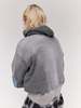 Taiga Takahashi LOT.606 Bleached Heather Gray Hooded Shirt - Thumbnail 4