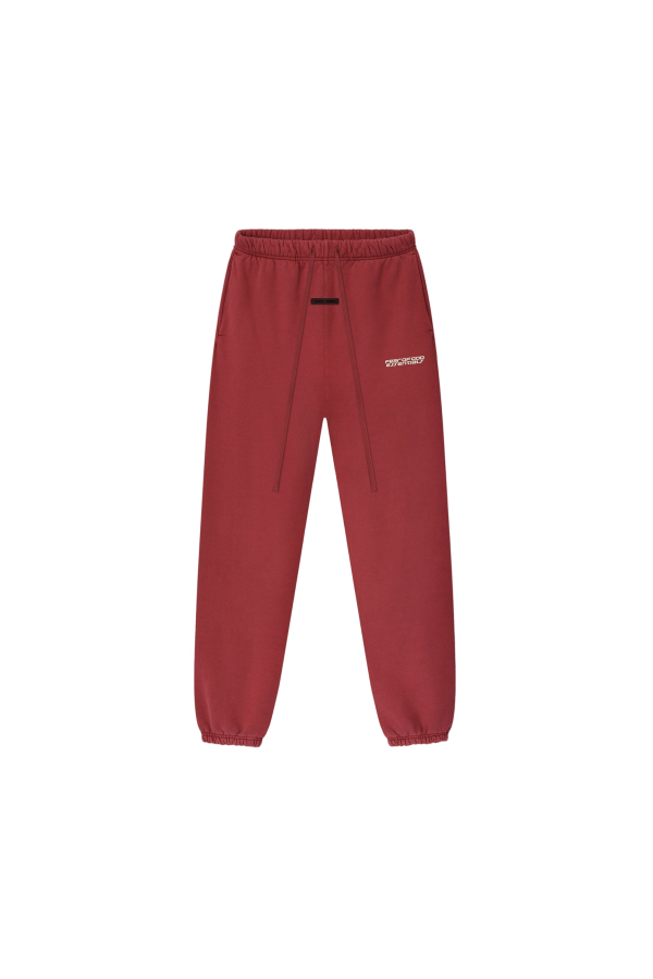 Fear of God Essentials Heavy Fleece Classic Sweatpants - Crimson