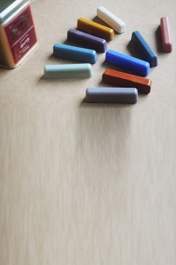 Smilogy All Natural Beeswax Crayons Toddler Finger Crayons Set of 10 in Tin