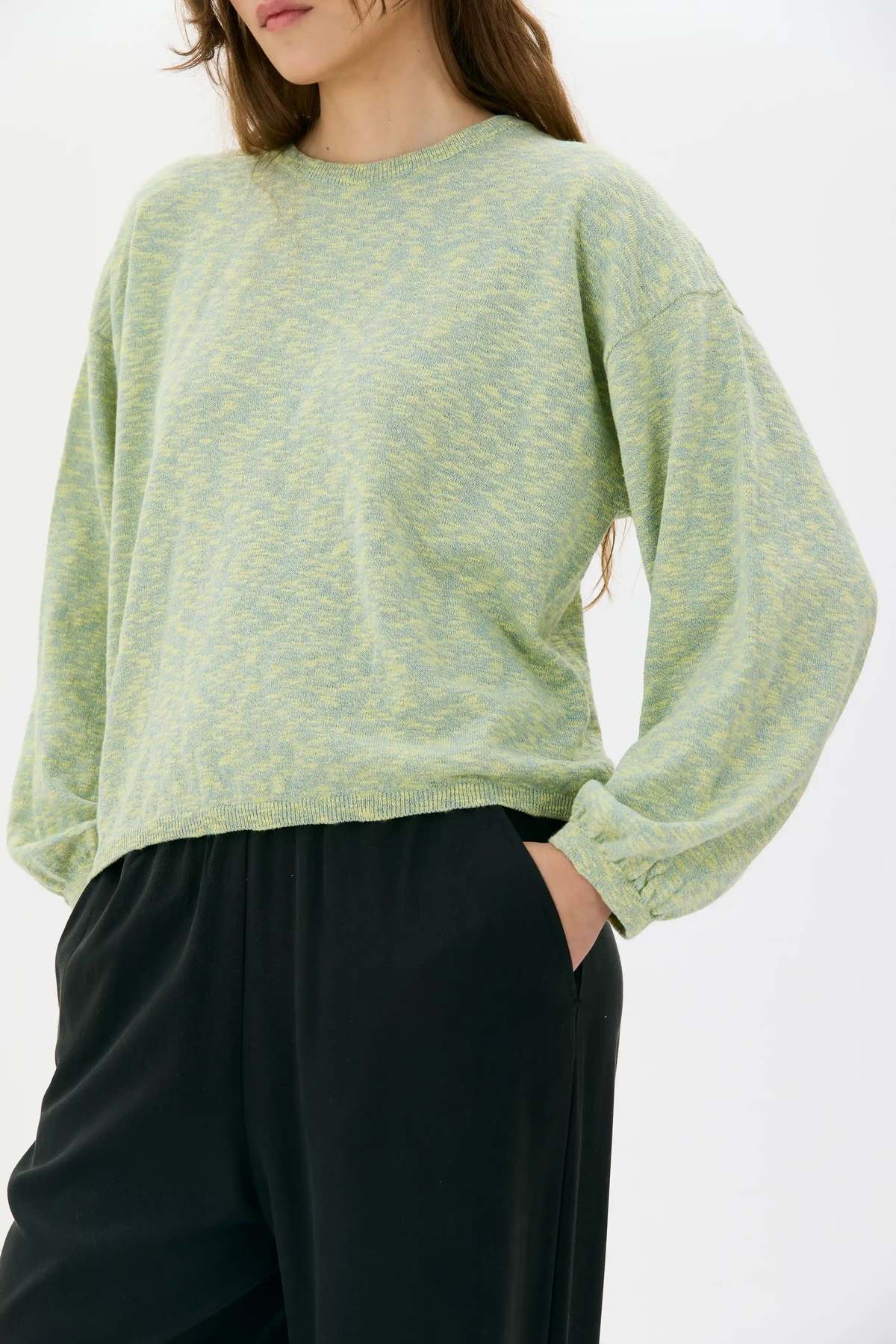 Maska Meri Marled Organic Cotton Sweater - Image 3 of 4