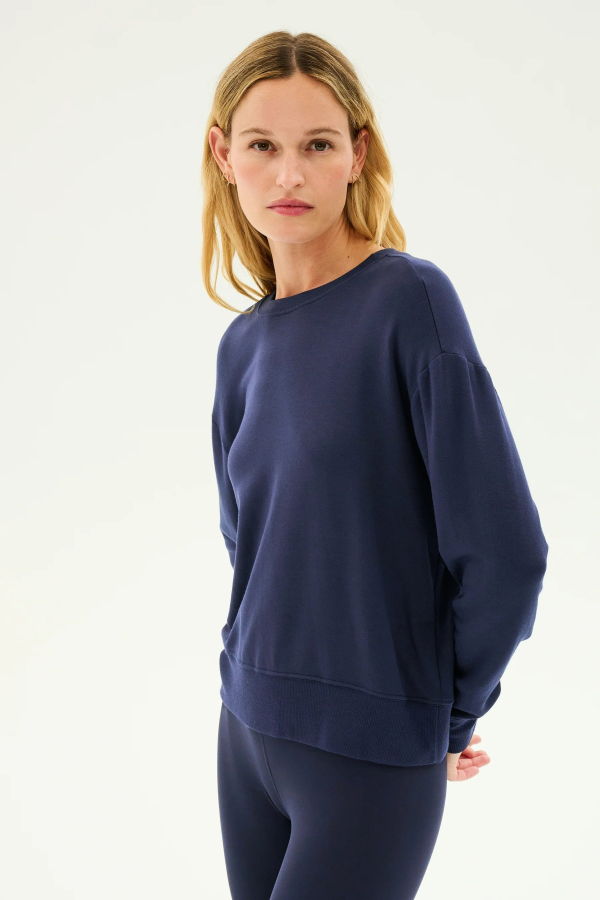 Splits59 Sonja Fleece Sweatshirt - Indigo
