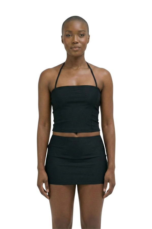 hauslabel HA 014 MICRO MINI SKIRT - NOIR