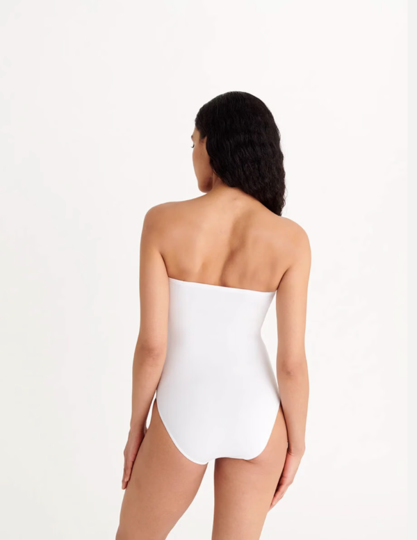 Eres Cassiopee Bustier One Piece Swimsuit - Blanc Inn