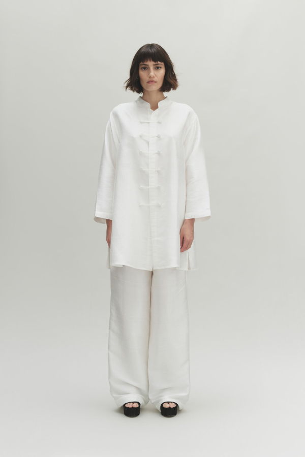 Chelsea Mak Grant Pant in Cloud