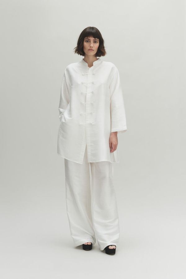 Chelsea Mak Grant Pant in Cloud