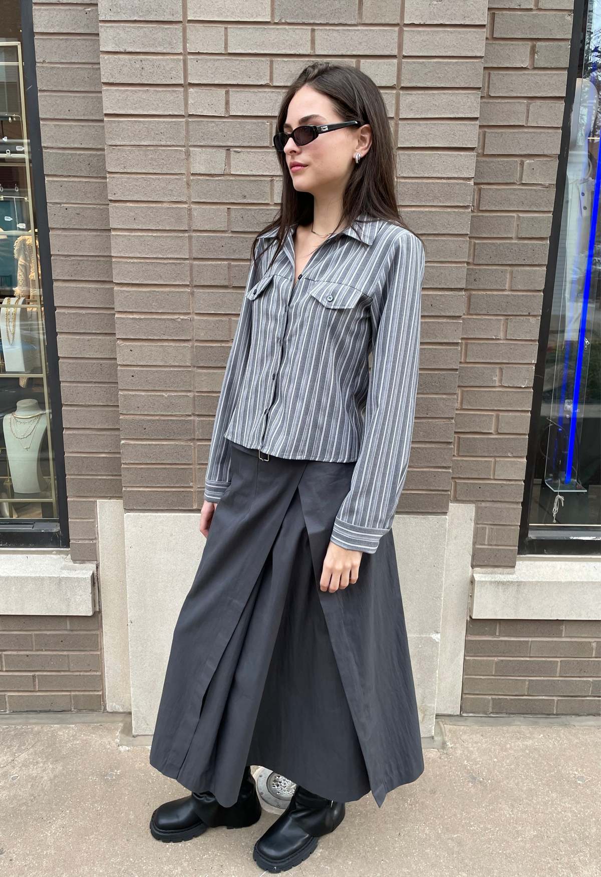 The NKC Store Gracen Button Up Top - Image 3 of 4