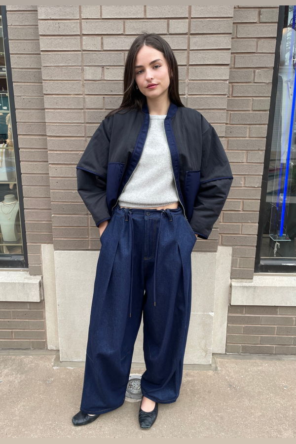 The NKC Store Max Cargo in Denim Pants