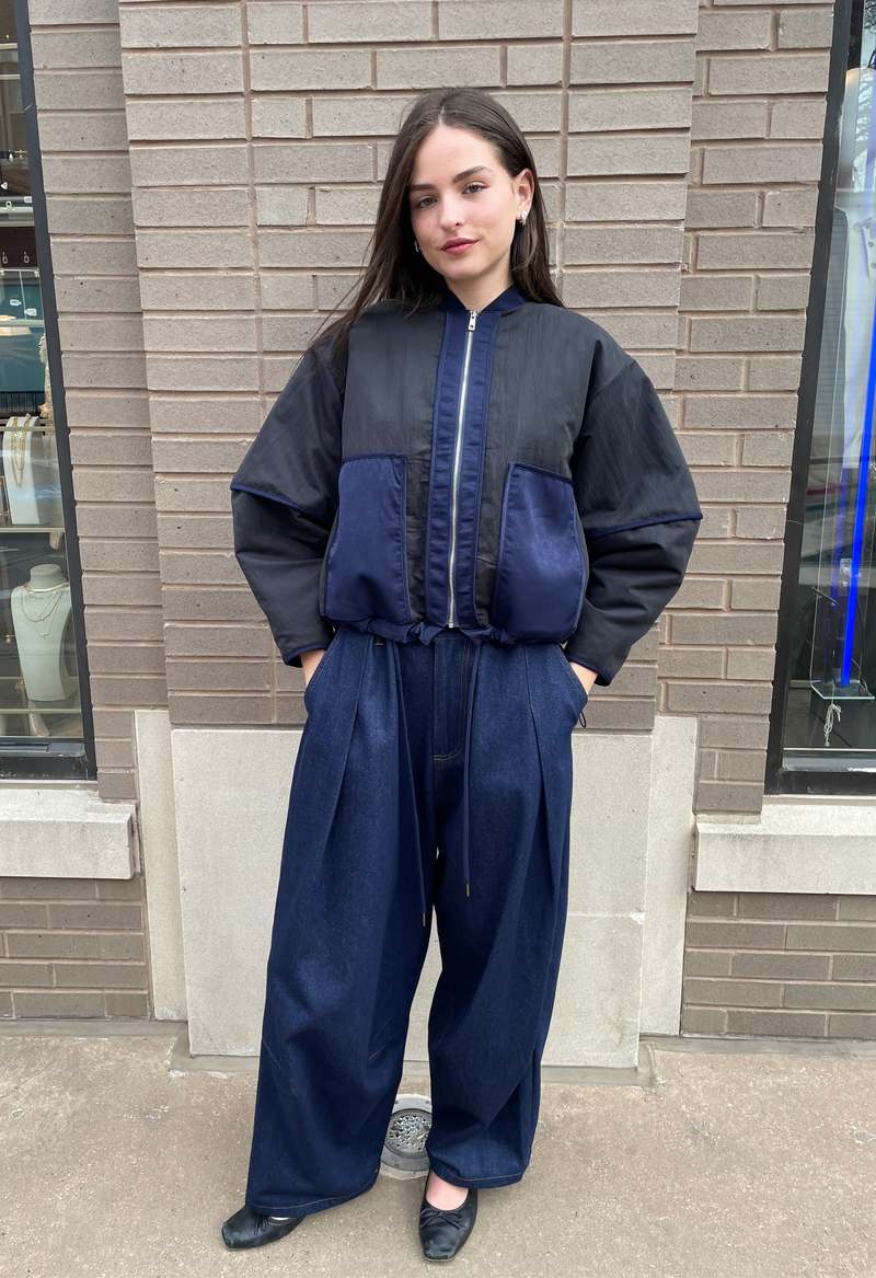 The NKC Store Max Cargo in Denim Pants