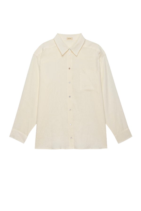Donni The Linen Relaxed Shirt