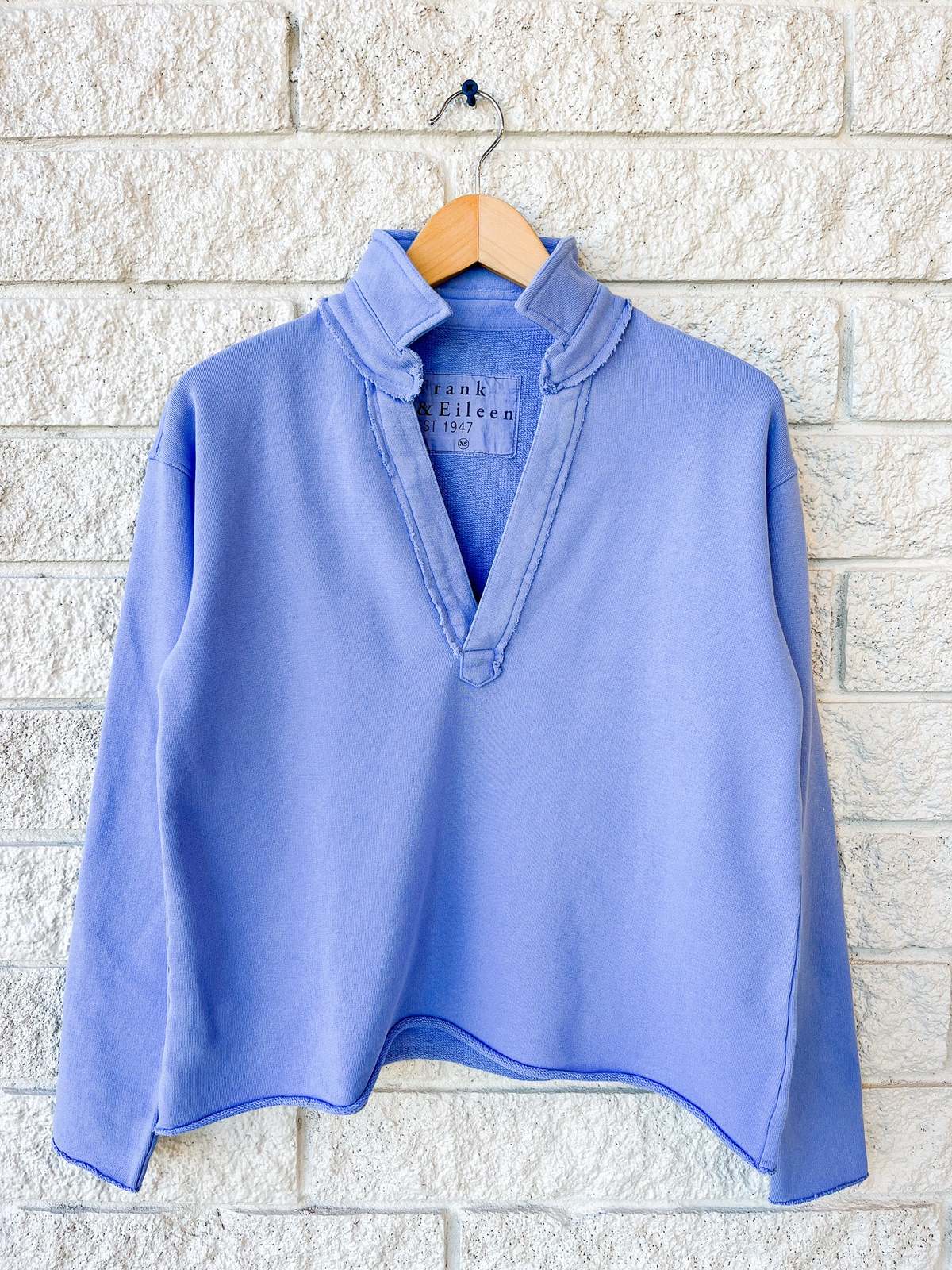 Frank & Eileen Patrick Popover Henley Top - Image 1 of 4