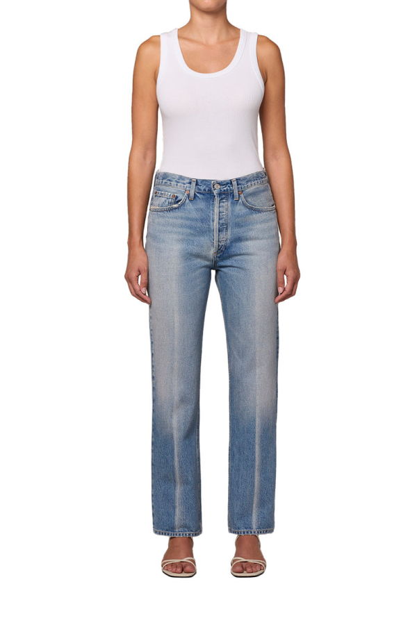 AGOLDE Lana High Rise Vintage Straight Jeans