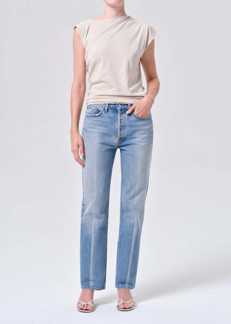 AGOLDE Lana High Rise Vintage Straight Jeans