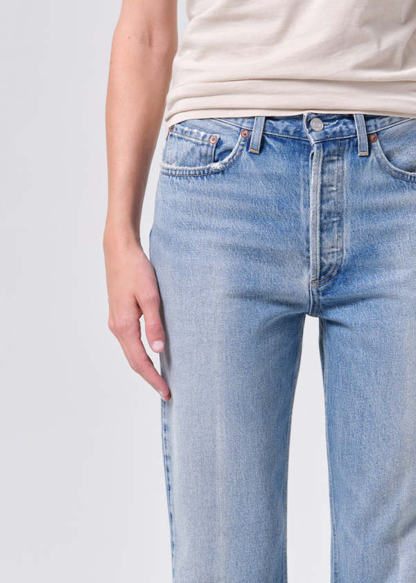 AGOLDE Lana High Rise Vintage Straight Jeans