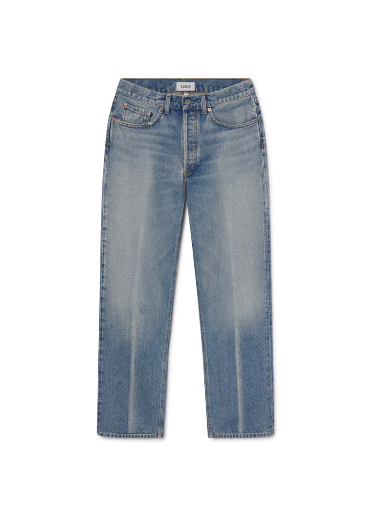 AGOLDE Lana High Rise Vintage Straight Jeans - Image 8 of 8