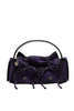 Acne Studios Multipocket Suede Shoulder Bag - Violet Purple - Thumbnail 1