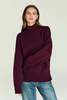 Ser.o.ya Elsa Turtleneck Sweater - Pinot - Thumbnail 1