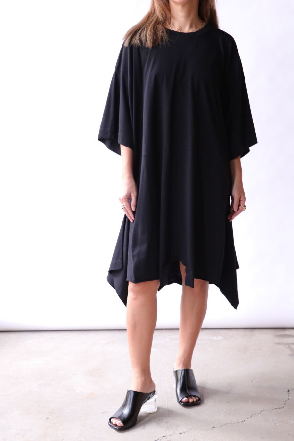 MM6 Maison Margiela Oversized Cotton Jersey Dress