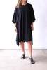 MM6 Maison Margiela Oversized Cotton Jersey Dress - Thumbnail 2