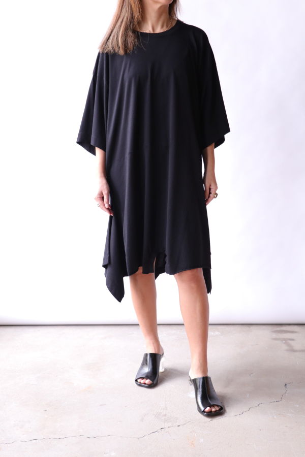 MM6 Maison Margiela Oversized Cotton Jersey Dress
